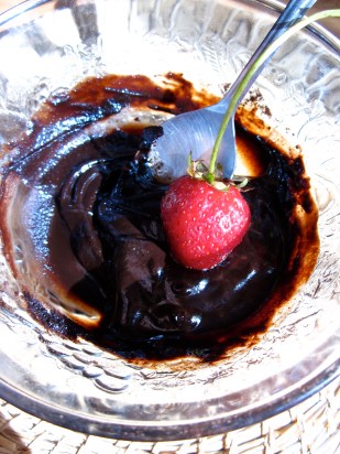Salsa Sencilla de Chocolate. Paleo, primal, clean eating, sin azúcar