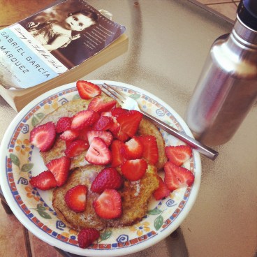 Panqueques americanos de plátano macho 2. paleo, primal, sin gluten, sin granos, sin azúcar, desayuno paleo