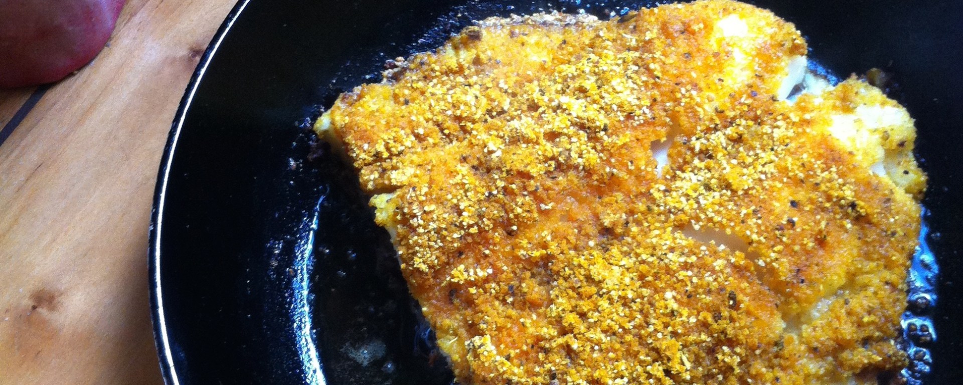 merluza apanada con cúrcuma y nuez moscada 2 paleo, primal, sin gluten, sin granos, sin azúcar