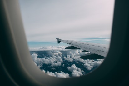 plane window